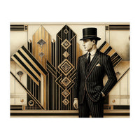 Gatsby Art Deco Noir (Print Only)