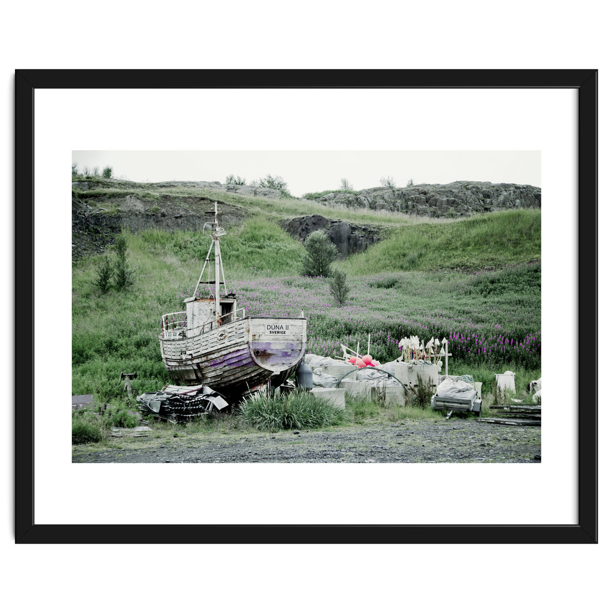 Abandoned Boat - Iceland