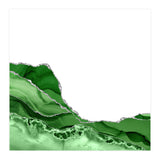 Green & Silver Agate Texture 05  (Print Only) thumbnail