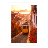 The Charm of a Classic City Tram (Print Only)