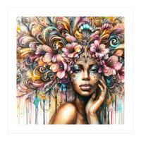 Tropical Baroque Muse (Print Only)