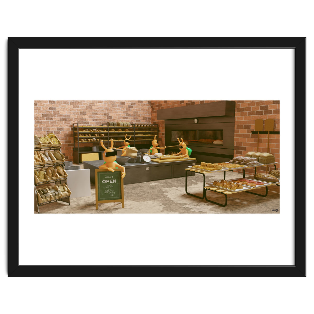 Bakery "Open Everyday" (Lwuba 033 Bakery 04)