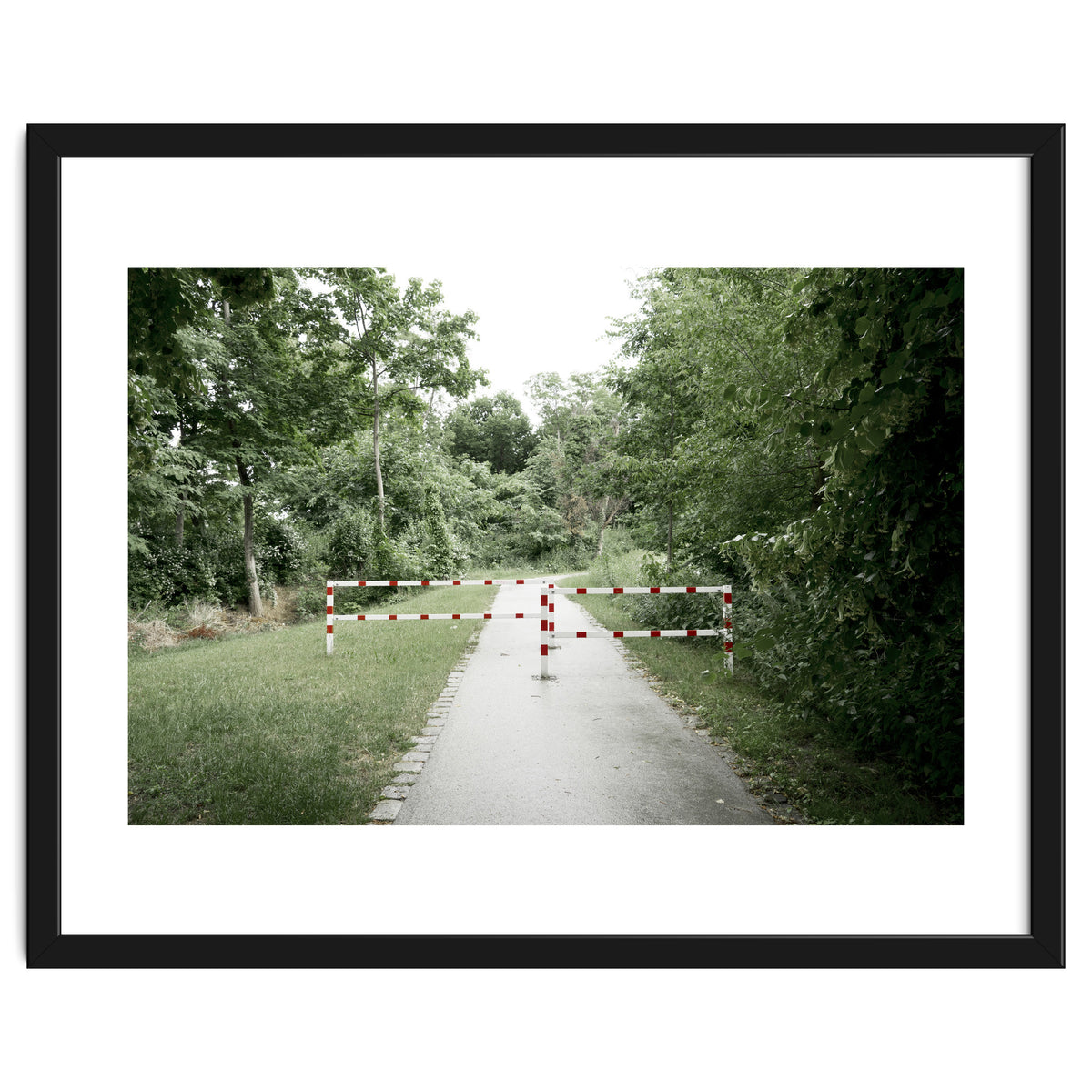 Entrance to the green park