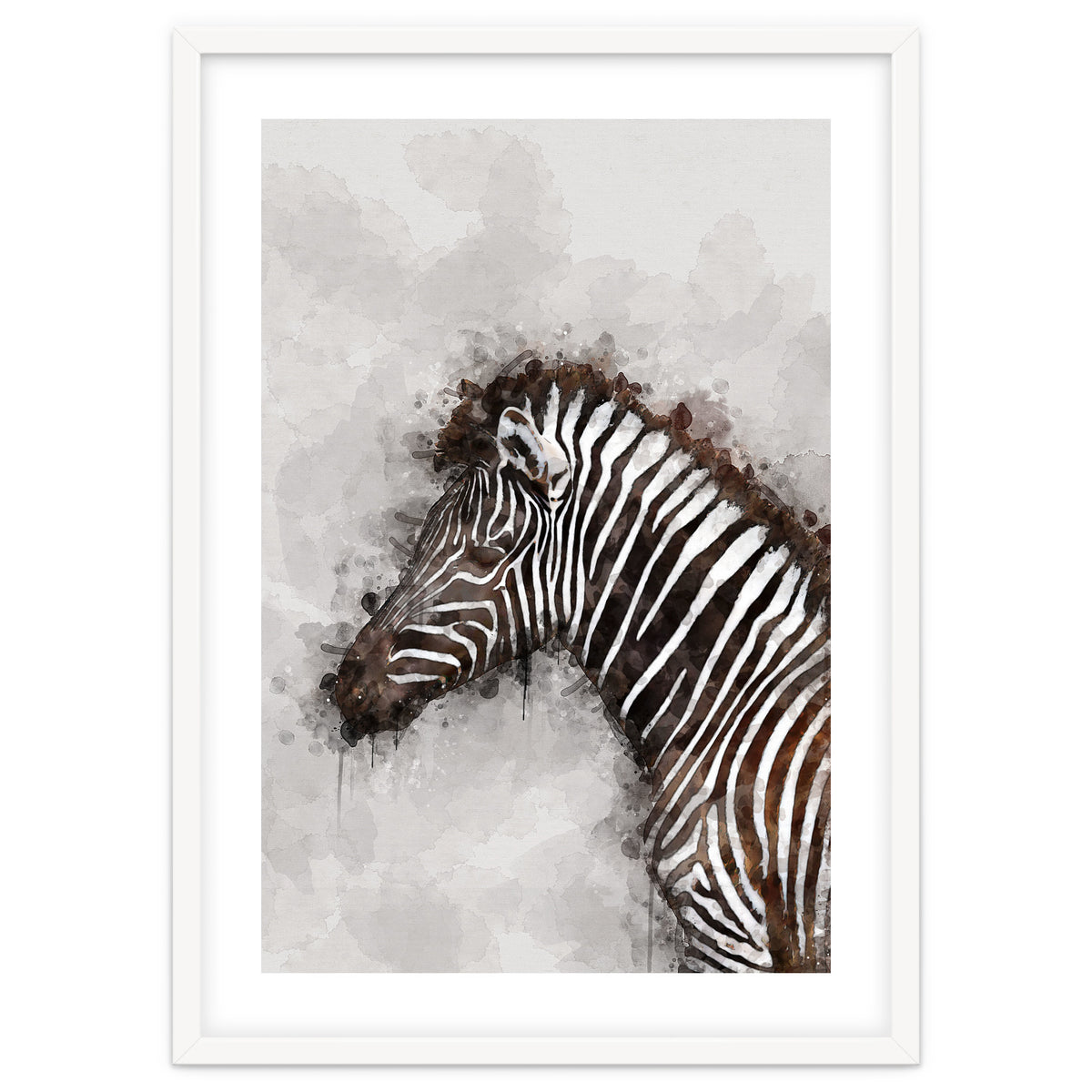 Zebra Watercolor