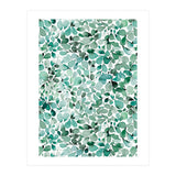 Leaffy Eucalyptus Botanical Leaves Green (Print Only) thumbnail