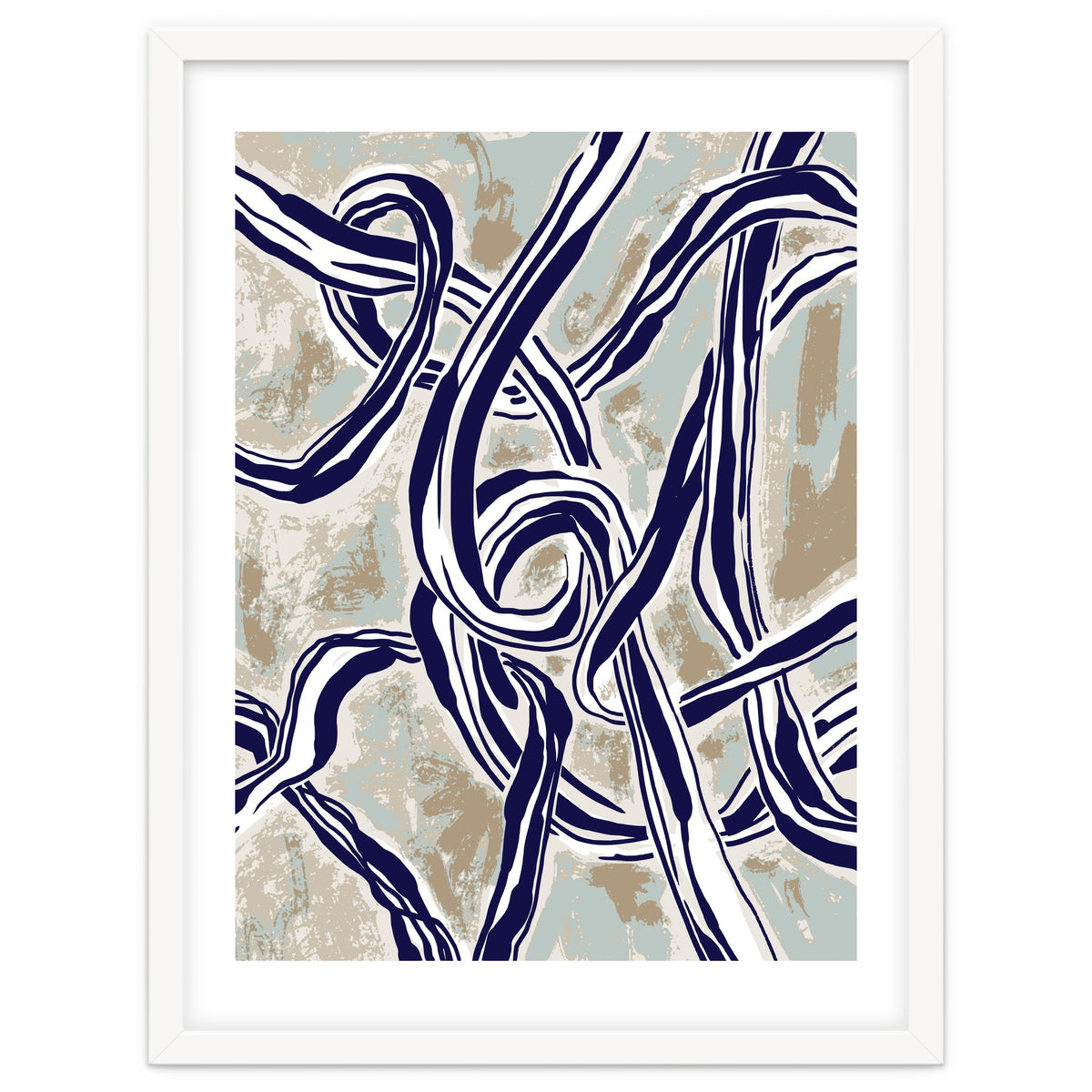 Follow the lines Abstract knots