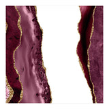 Burgundy & Gold Agate Texture 20 (Print Only) thumbnail