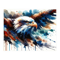 Soaring Majesty Of The Eagle (Print Only)