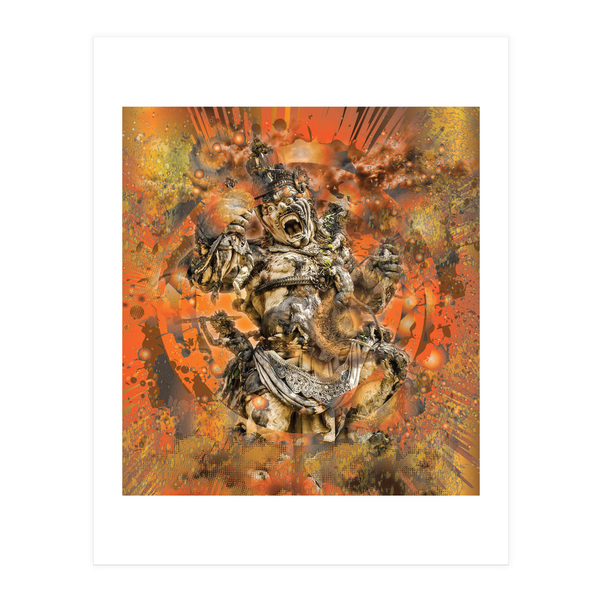 Hindu Monkey God (Print Only)
