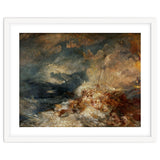 Joseph Mallord William Turner / 'Fire at Sea', c. 1835, Oil on canvas, 171 x 220 cm. thumbnail