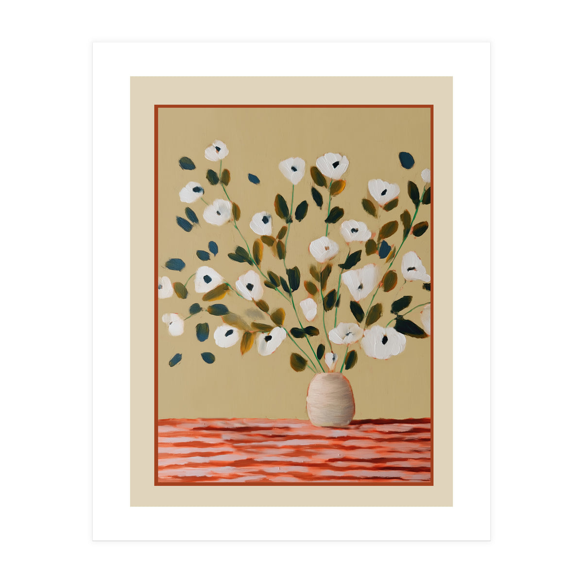 White Flowers (Print Only)