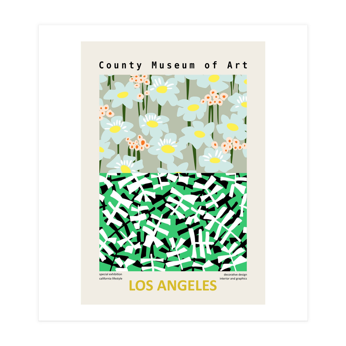 County Museum of Art Los Angeles (Print Only)