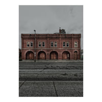 Central Fire Hall No 1 Color Version (Print Only)
