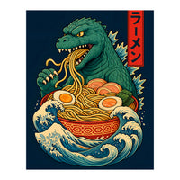 Ramen Godzilla (Print Only)