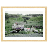 Abandoned Boat - Iceland