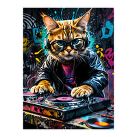 Cat Dj music (Print Only)