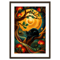 Black Cat Retro Contemporer