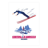 Ski Jump At Cortina Di Ampezzo (Print Only) thumbnail