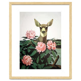 Japan, Doe in Blossom Bush thumbnail