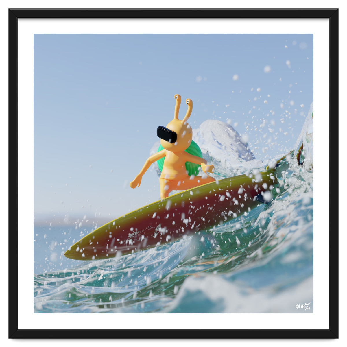 Surfing - angle #1 (Lwuba 042 Salt Proof Surfing 01)