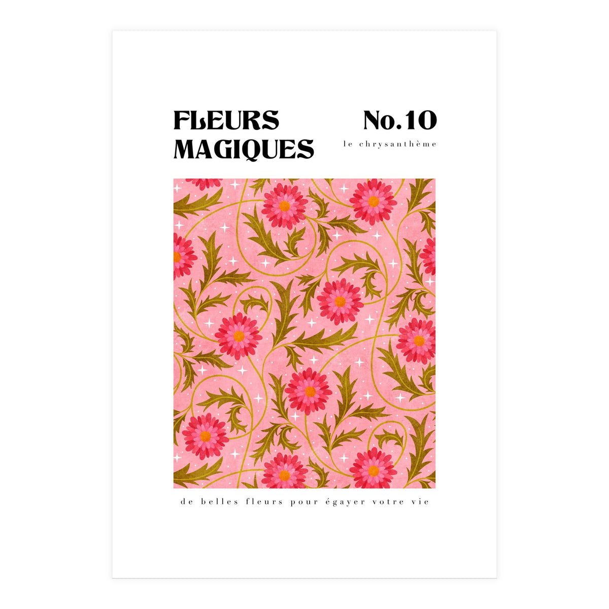 Magical Flowers No.10 Chrysanthemums (Print Only)