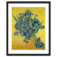 Irises. Date: May 1890, Saint-Rémy-de-Provence. Dimensions: 92.7 cm x 73.9 cm, 111.5 cm x 92.9 cm.