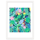 Wild Garden | Eclectic Contemporary Boho Jungle | Forest Meadow Botanical Nature Plants thumbnail