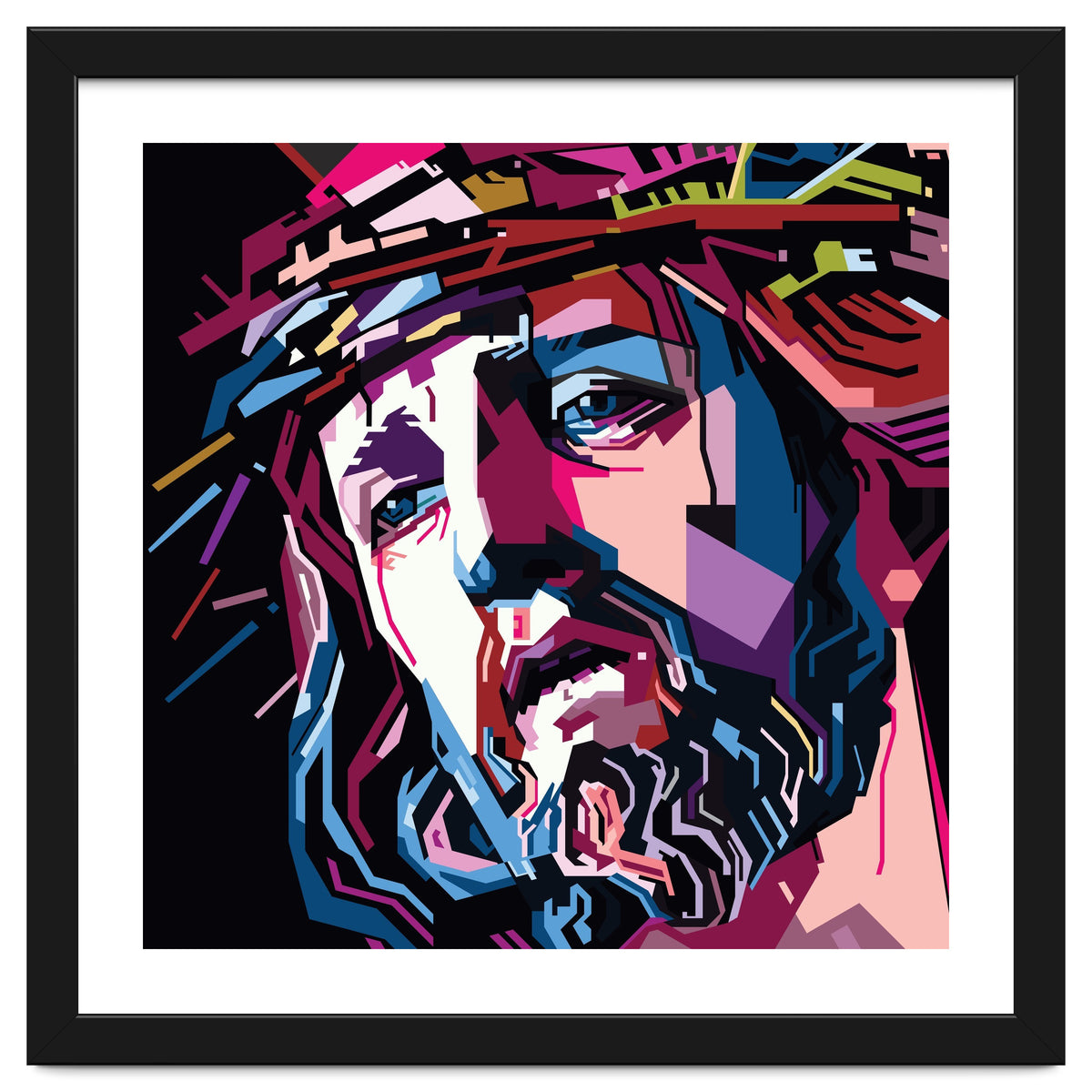Jesus Christ Style WPAP