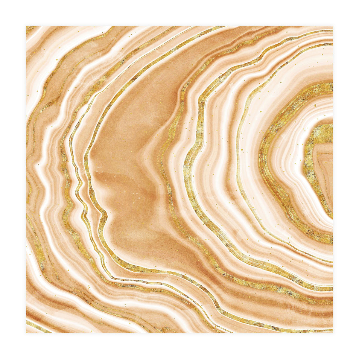 Golden Agate Texture 07 (Print Only)
