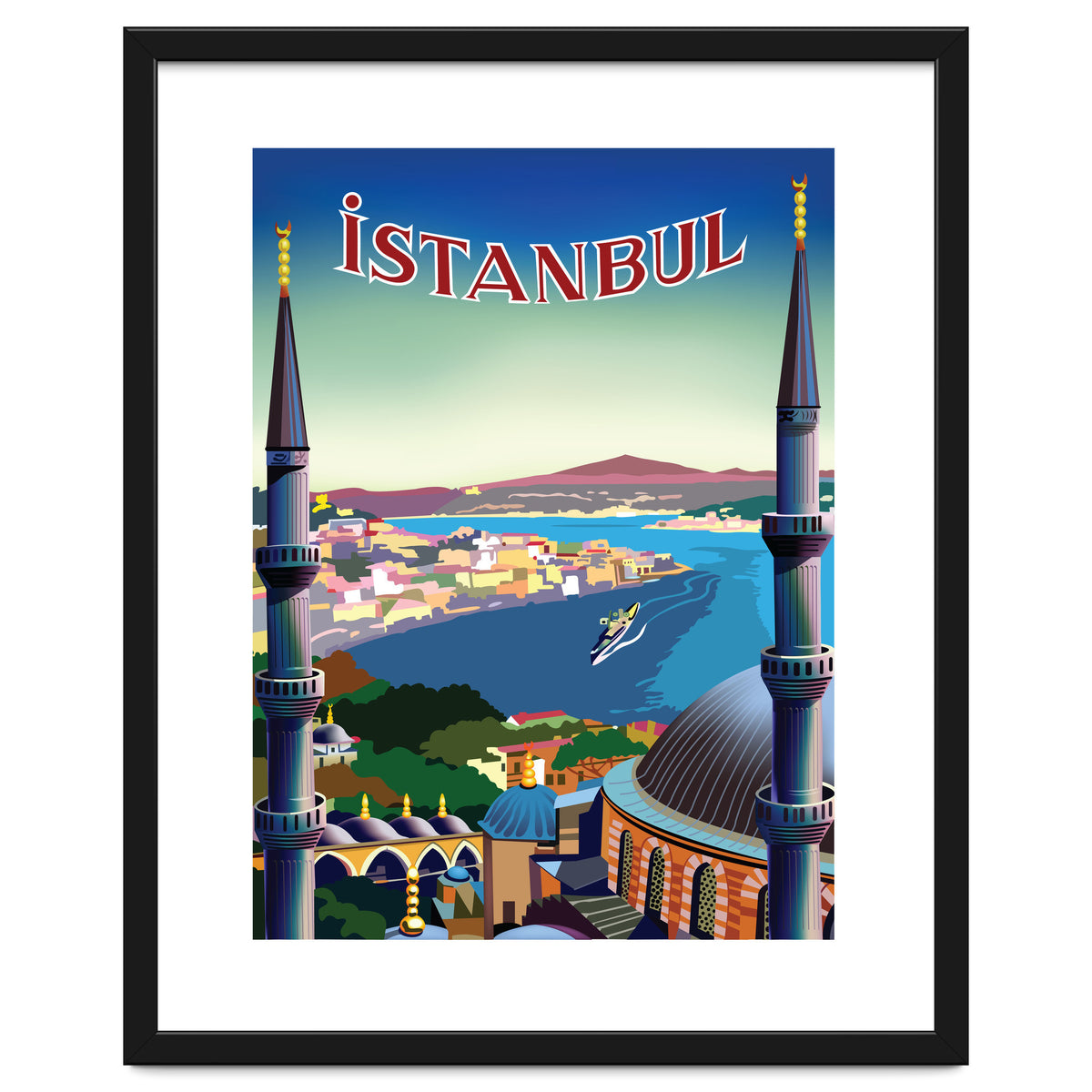 Istanbul, Turkey, Aerial View