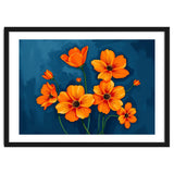 Orange Blue Flower thumbnail
