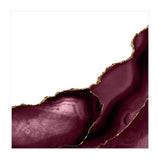 Burgundy & Gold Agate Texture 26  (Print Only) thumbnail