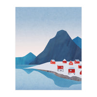 Red Houses, Lofoten (Print Only)