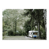 Travel trailer in the green garden (Print Only) thumbnail
