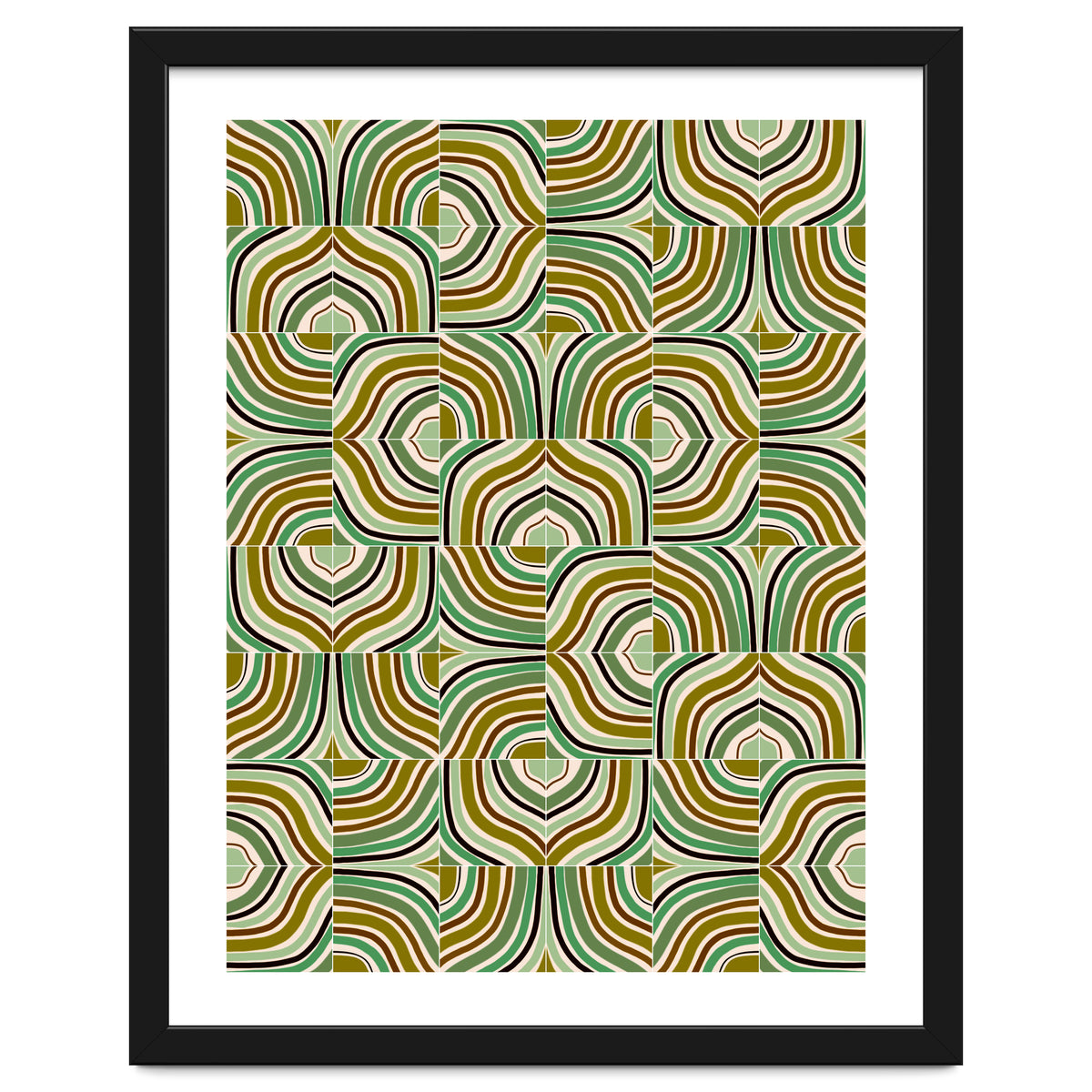 Jade Rainbow Mixed Tiles