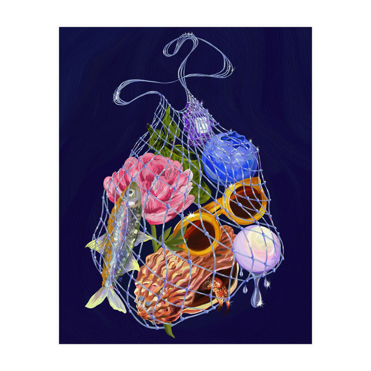 Fisherman Bag (Print Only)