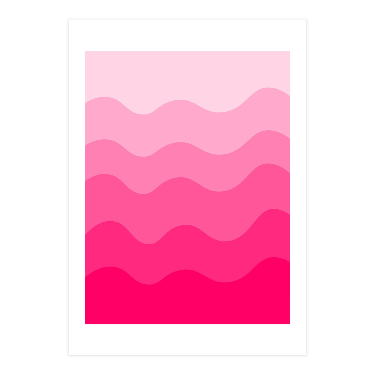 Pink gradient design (Print Only)