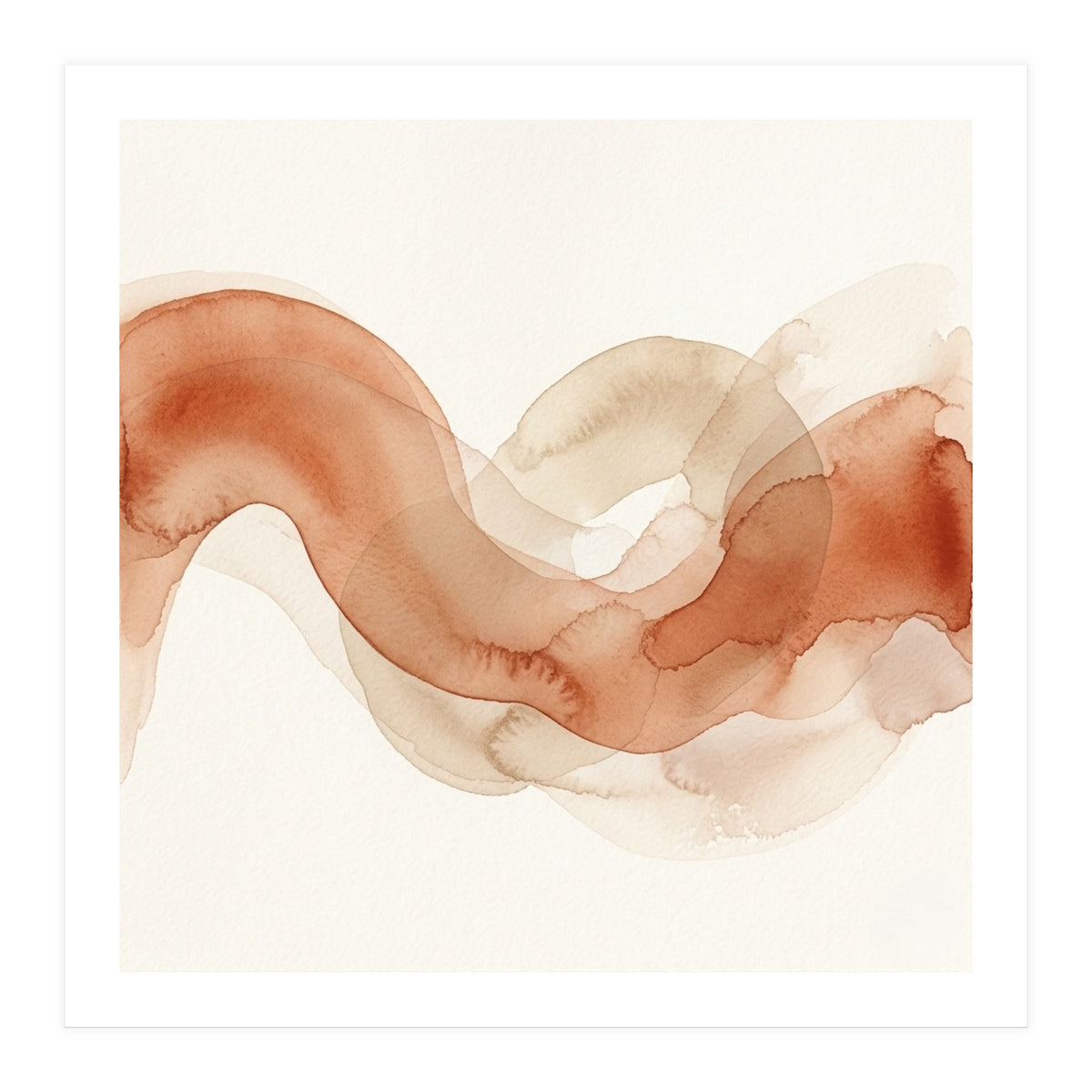Abstract Watercolor  (Print Only)