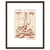Susanna At The Bath – Jean Baptiste Santerre