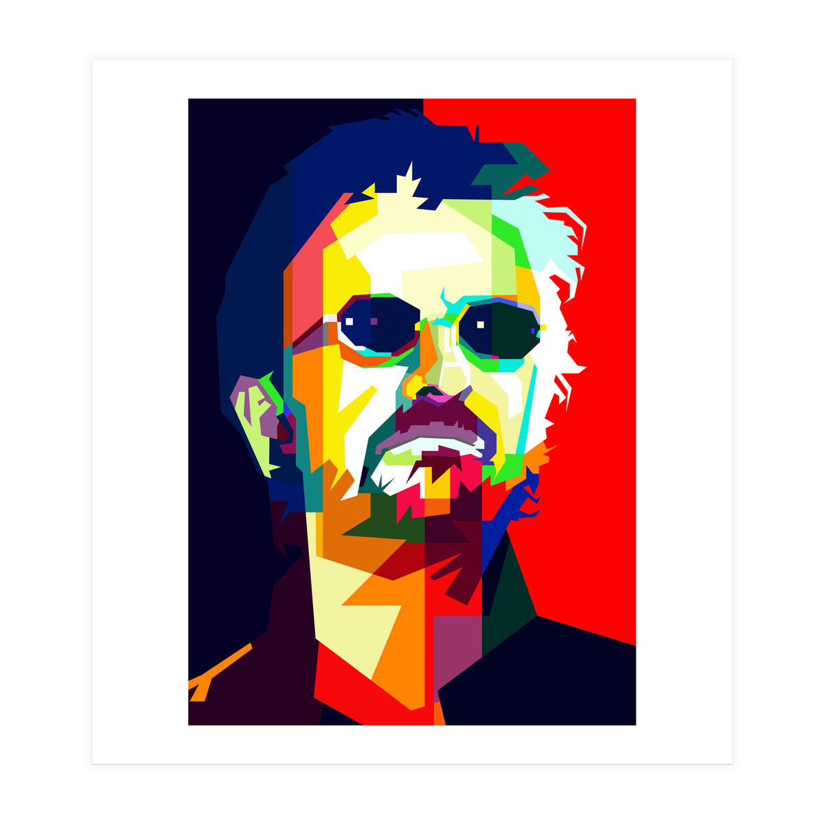 Ringo Starr The Beatles Music Art WPAP (Print Only)