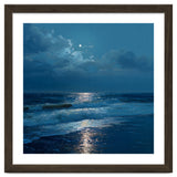 Moonlit Shoreline with Crashing Surf thumbnail