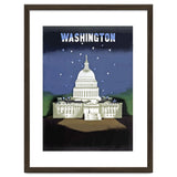 Washington, White House at Night thumbnail