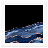 Navy & Rose Gold Agate Texture 17 thumbnail