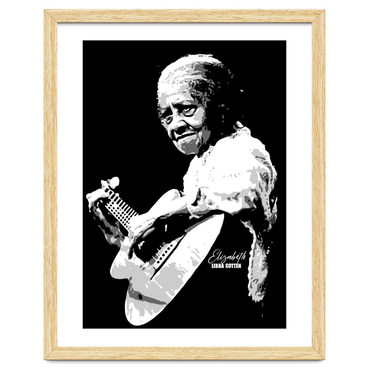 Elizabeth Cotten Folk and Blues Musician Legend