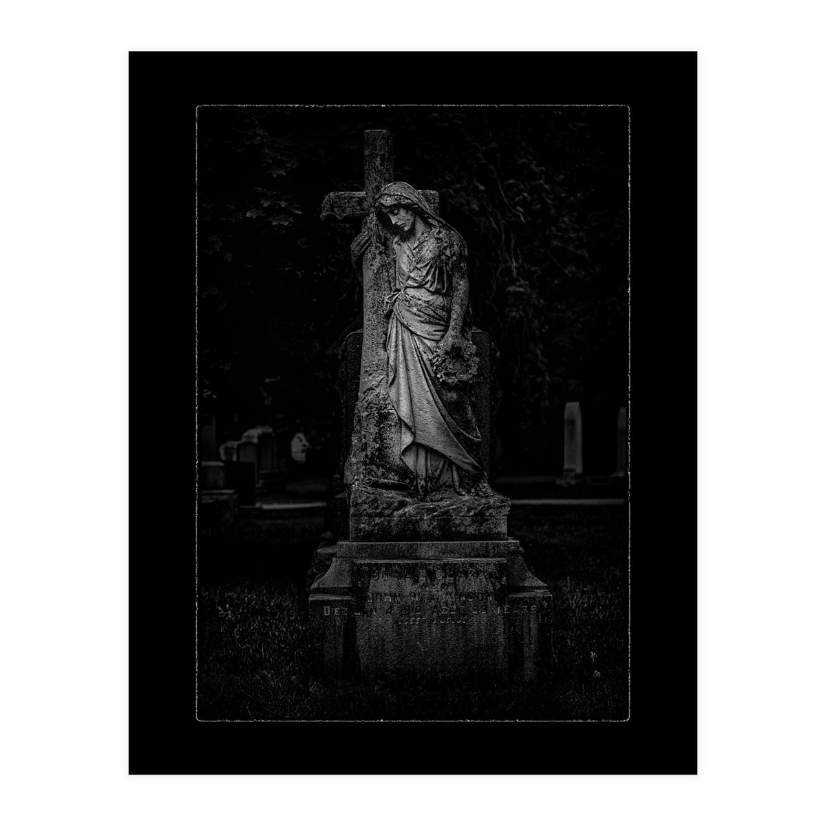 Tombstone Shadow No 34 with Border (Print Only)