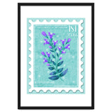 The Buckinghamshire Chiltern Gentian Postage Stamp thumbnail