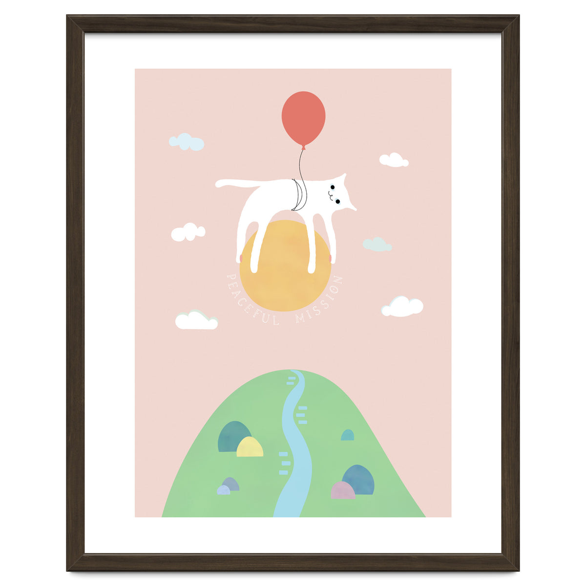 PEACEFUL MISSION CAT