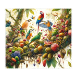 Jungle Symphony Of Tropical Birds (Print Only) thumbnail