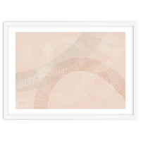 calming essentials Curved Lines pale mocha mousse