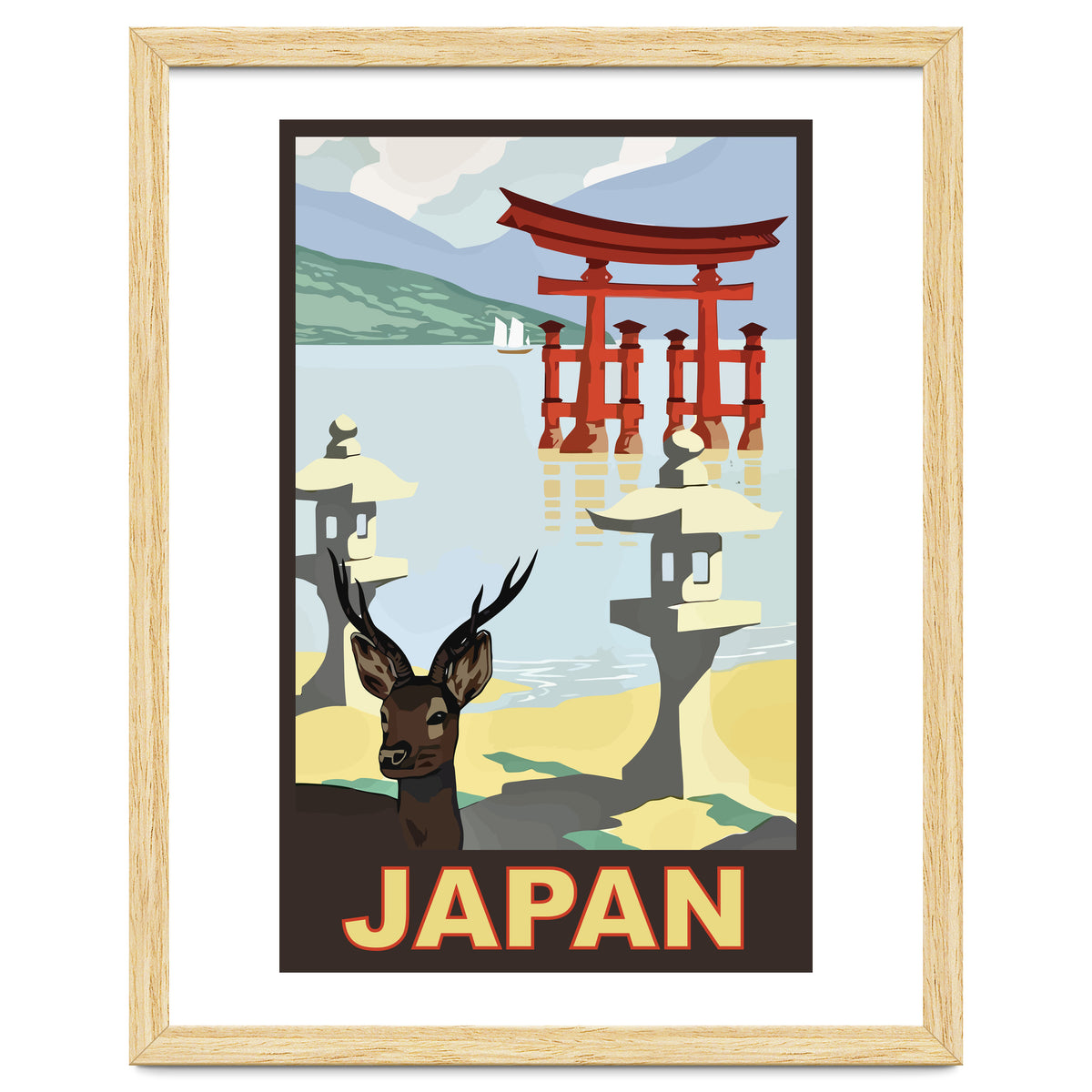 Japan Travel Poster